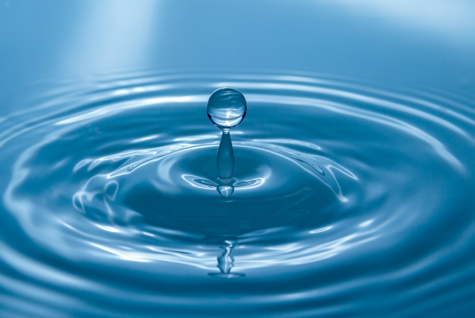 A photo of water drop